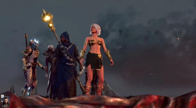 《博德之门3》玩家游戏界面