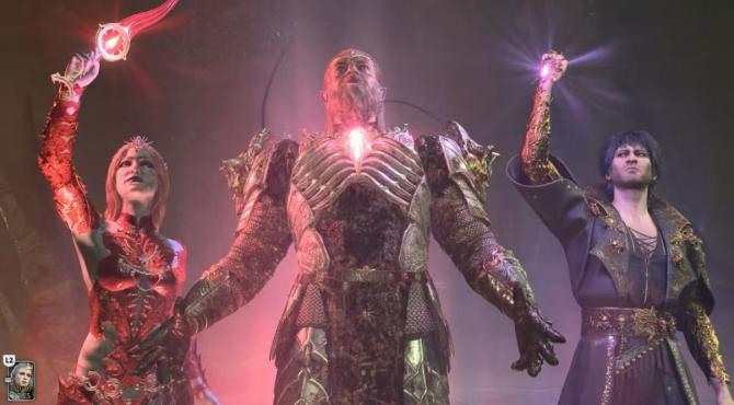 《博德之门3》玩家游戏界面