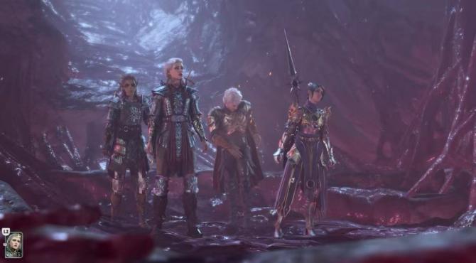 《博德之门3》玩家游戏界面