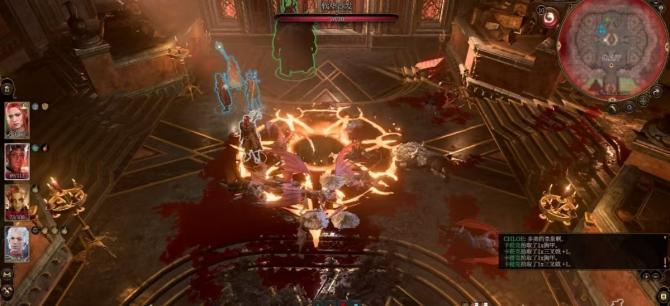 《博德之门3》玩家游戏战斗画面