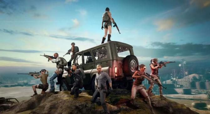 《绝地求生》游戏海报