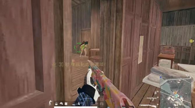 《绝地求生》玩家对战画面