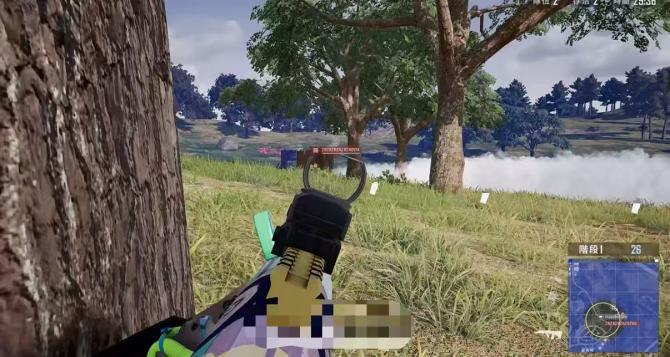 《绝地求生》玩家对战画面