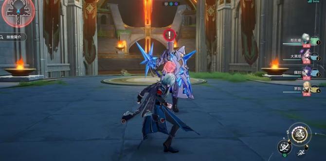 《崩坏:星穹铁道》玩家自动战斗界面