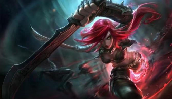 《英雄联盟手游》卡特琳娜