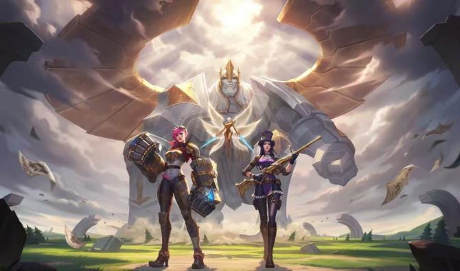 《英雄联盟手游》海报