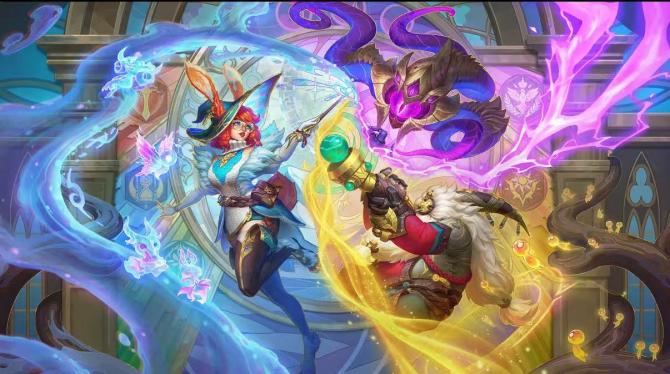 《英雄联盟手游》海报