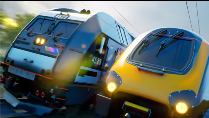 《模拟火车世界6》实机画面