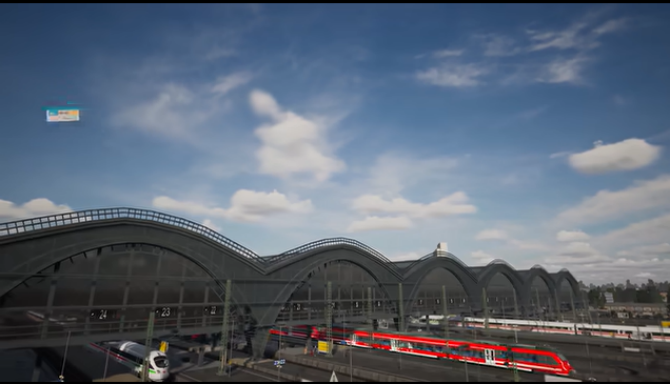 《模拟火车世界6》实机画面