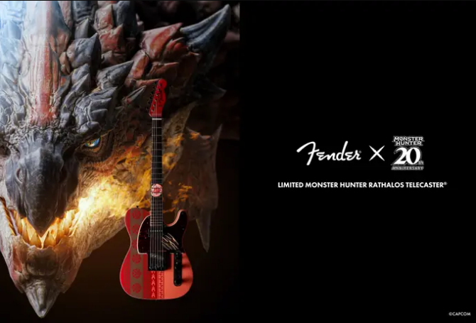 《怪物猎人:荒野》x Fender吉他