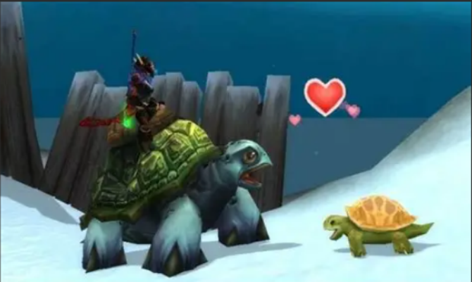 《魔兽世界》“乌龟服”游戏截图