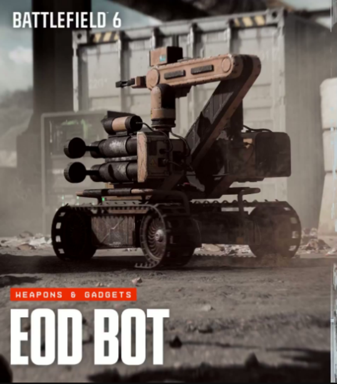 《战地6》新增EOD BOT机器人