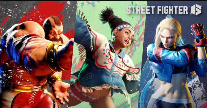 《街头霸王6》游戏截图