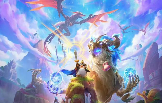 金铲铲之战巨龙之巢海报