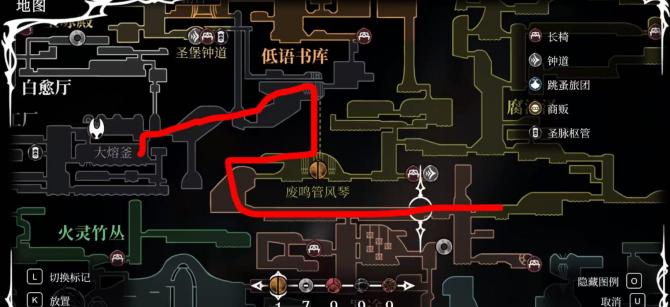 飞针冲刺腐汁泽路径示意图