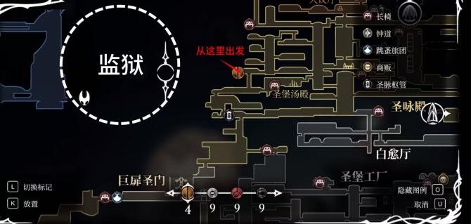 罪石牢狱示意图