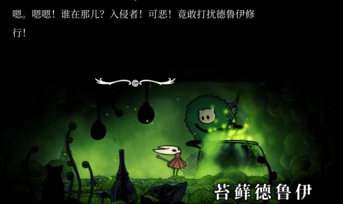 德鲁伊游戏画面与玩家对话