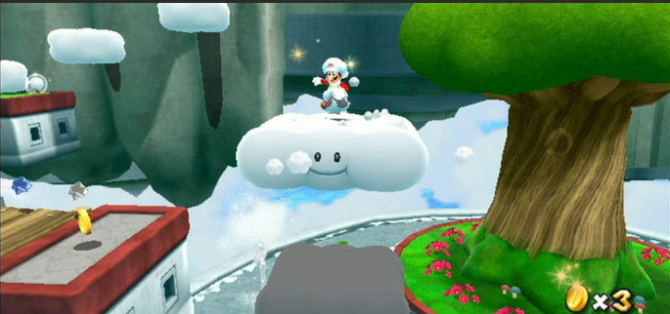 《超级马里奥银河》游戏截图