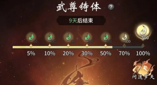 《一念逍遥》武尊铸体活动