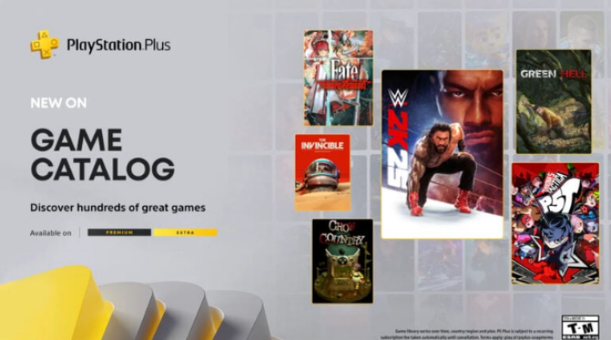 PS+新增游戏