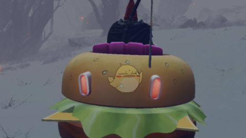 《艾尔登法环》蟹黄堡坐骑MOD：当冷峻史诗遇上荒诞美味