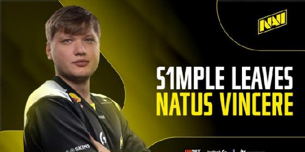 NAVI官宣《CS》传奇选手s1mple转会至BC.Game，结束九年合作！