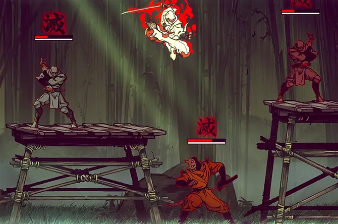 超级忍反攻的斩击