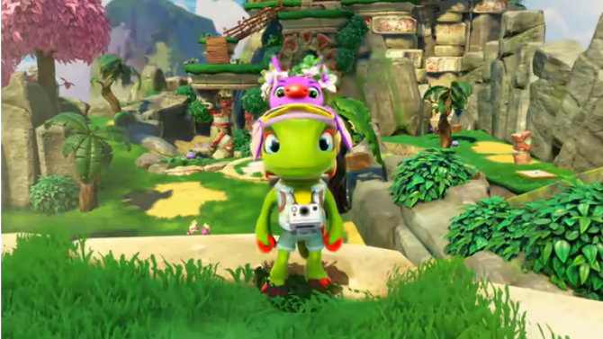 《尤卡莱莉大冒险：增强版》“尤卡”和“莱莉”