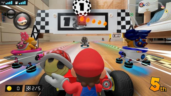 《马力欧卡丁车世界》游戏截图